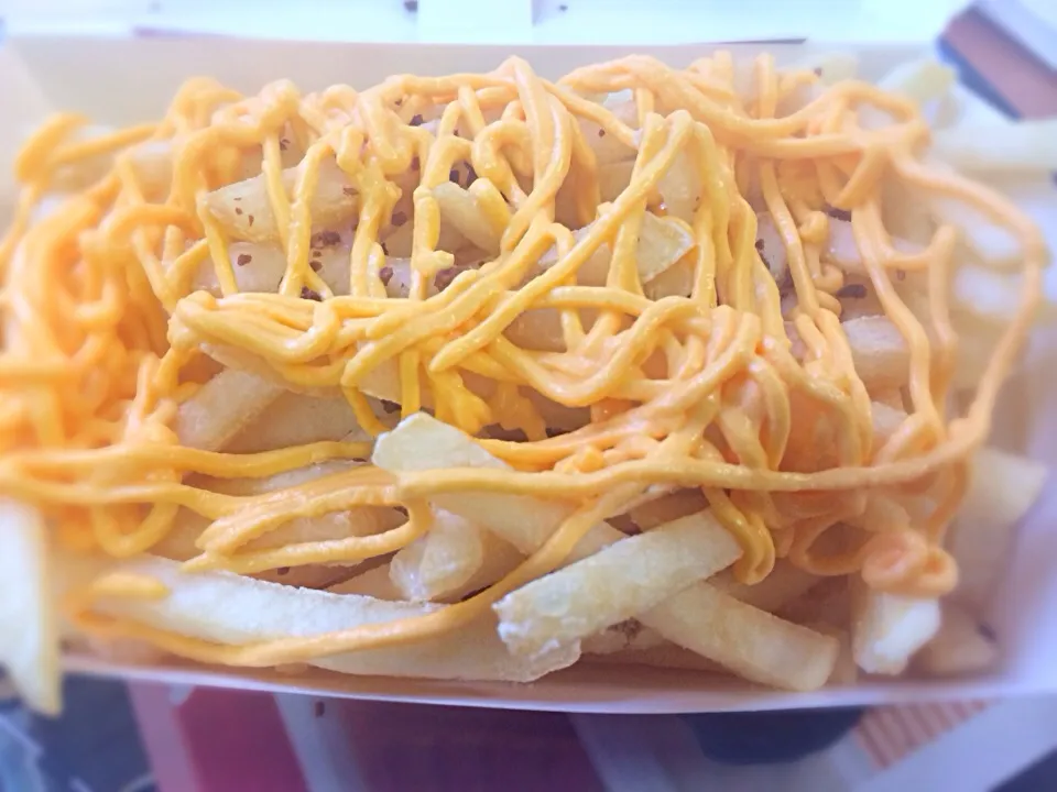 Cheese and fries|Johnnyさん