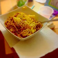 Smaghetti and cheese|Jose Enrigue Riosさん