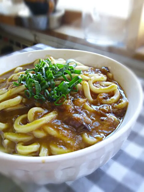 牛すじカレーでカレーうどん|Sachiyo Tanakaさん