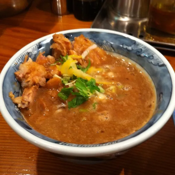 マンモスの肉入りつけ麺、肉厚すごし！
血がドロドロになった気がする
＼(^o^)／|あややさん