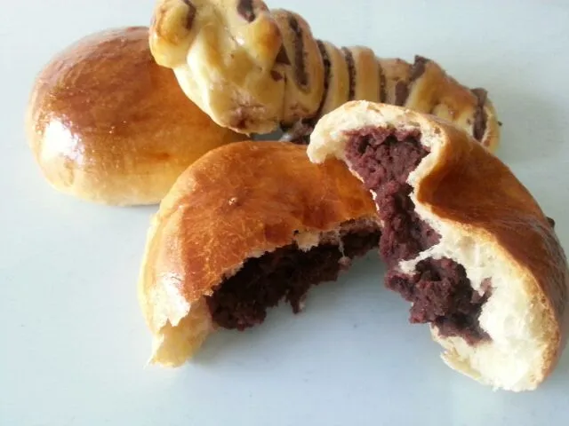 homemade red bean buns|김지희さん