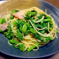 Snapdishの料理写真:菜の花パスタ|はまさん