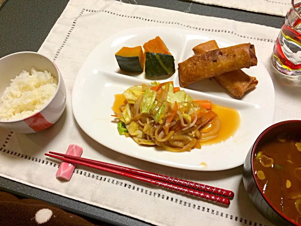 Snapdishの料理写真:今日の夜ご飯|Mizuki Tokumiyaさん