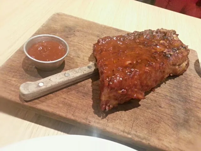 Half slab baby back ribs|Lorna Lozano Jrさん