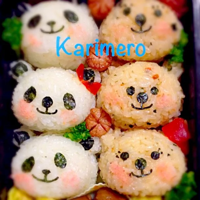 パンダコアラお弁当♡|Karimeroさん