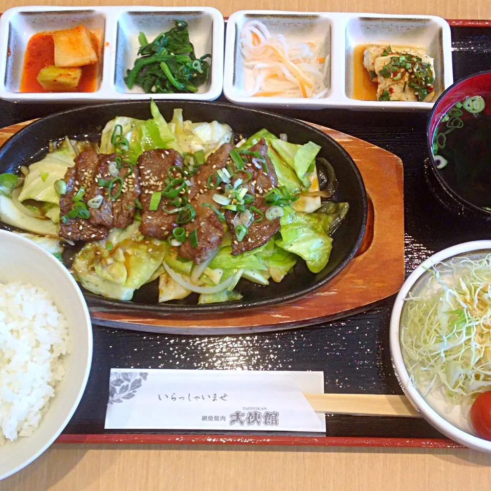 焼肉定食|梅花権現さん