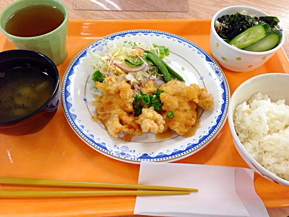 鶏天おろしポン酢(^O^)／|すかラインさん