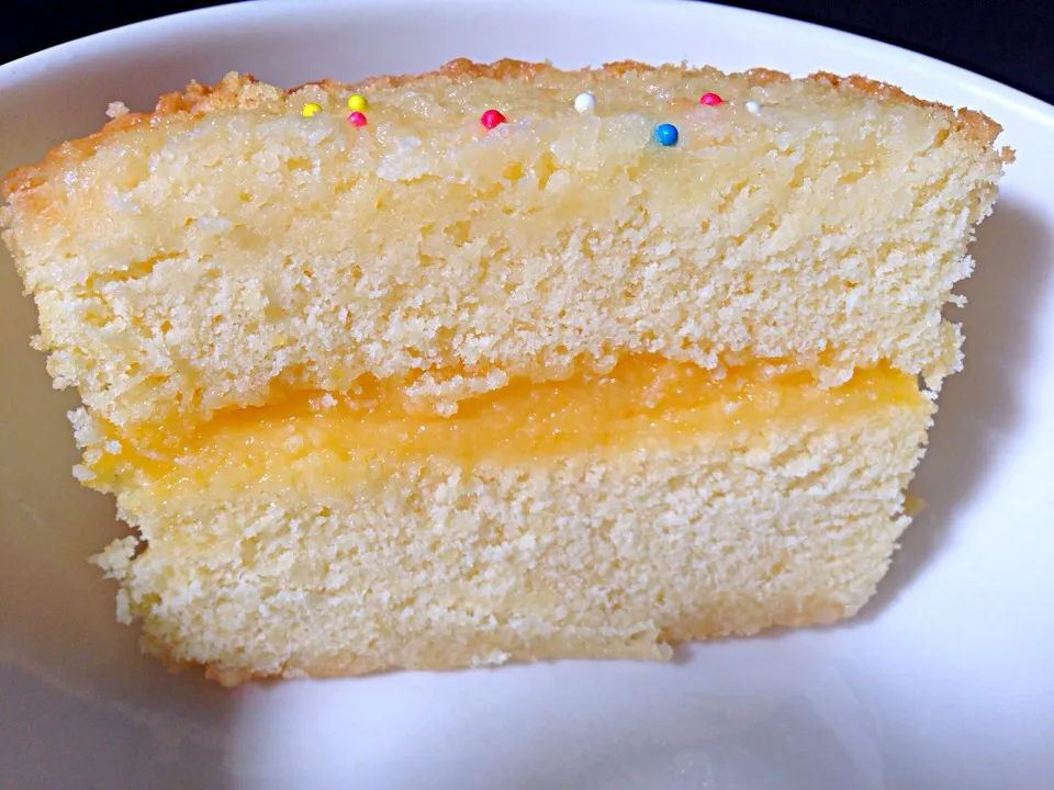 Lemon cream sandwich cake|Pear Emeryさん