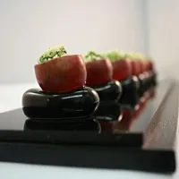 Horderves - Hazelnut Grapes, Cucumber, E.V.O.Oil and Chives|Chef_RLさん