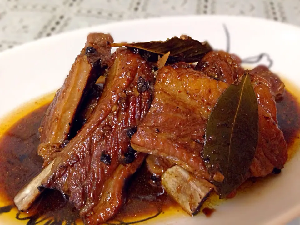 ✨Spicy Spareribs Adobo✨👍|Sugar Saccharineさん