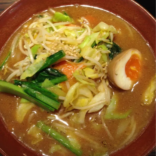 Snapdishの料理写真:味噌野菜ラーメン🍜いただきます。|旦那さん