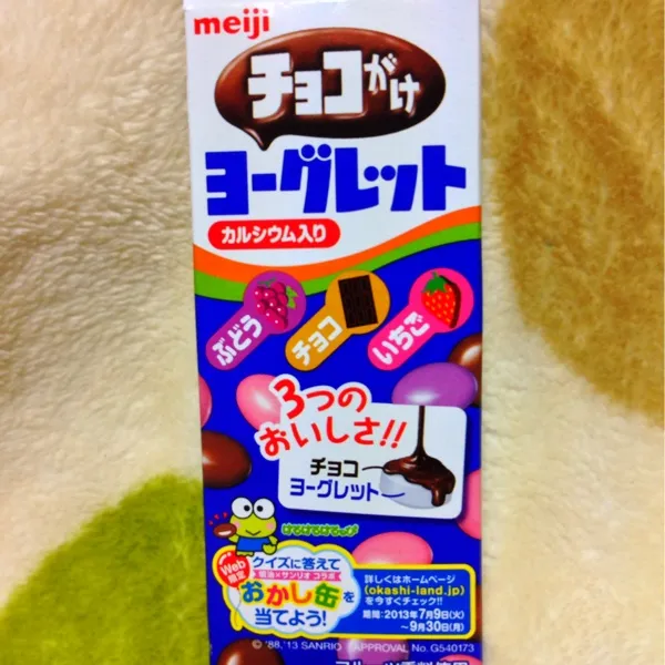 大好きなヨーグレットにチョコがけのやつがでてる！スーパーで売ってて思わず買ってしまったー*\(^o^)/*んまー！|絵莉さん