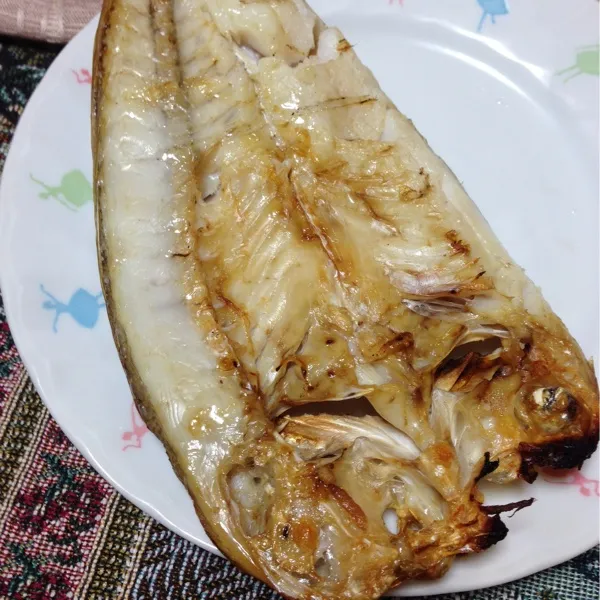 甘鯛(ぐじ)の干物ご飯にあうあう。|旦那さん