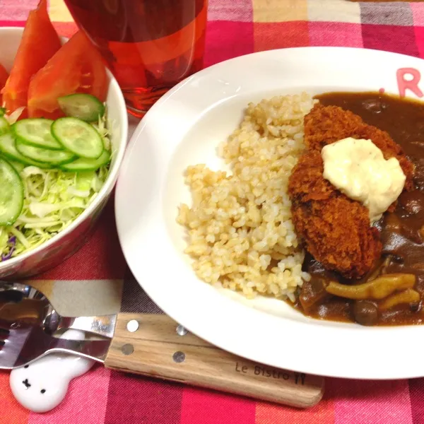 今日はカキフライを買ってきて、カレーにトッピング。うま〜い。
あ、もちろんシャトルシェフ利用！！|だこちんさん