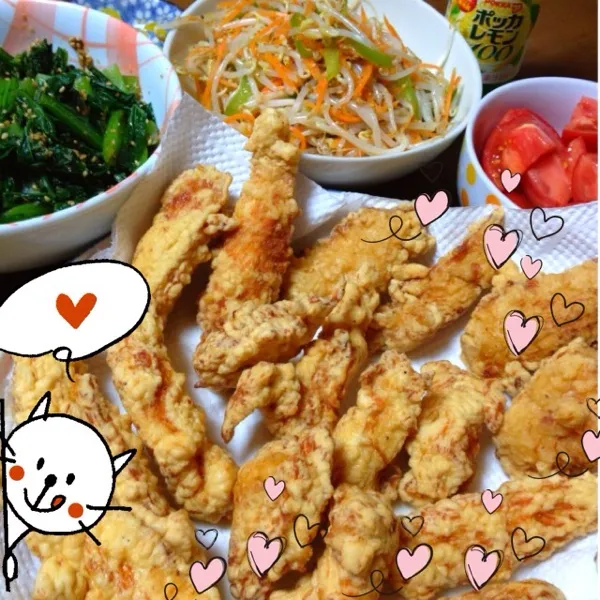 テレビでとり天やってたから食べたくなって꒰ ♡´∀`♡ ꒱|Ychanさん