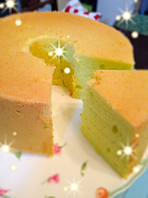 メロンのシフォンケーキ Ikeyokorinrin76 Snapdish スナップディッシュ Id Jty45a