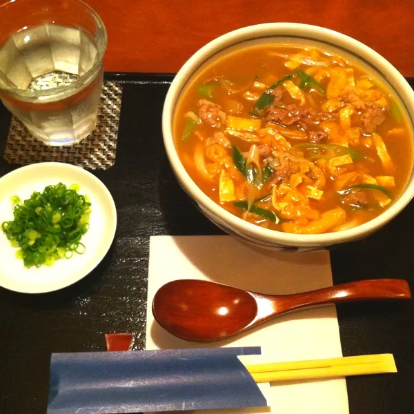 近所のうどん屋さん。カレーうどん美味っ☆最近までこんなお店があるの知らなかったσ(^_^;)|mika♡('◎'зз) 彡さん