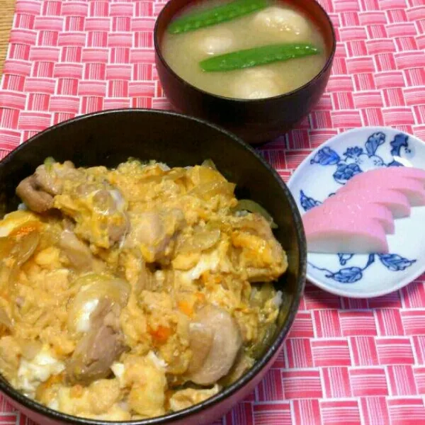 Snapdishの料理写真:☆親子丼
今日は帰りが遅かったので簡単に(((^_^;)|まりーんさん