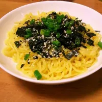 ざるラーメン( ´∀｀)今日はいい天気ですね|にょんちさん