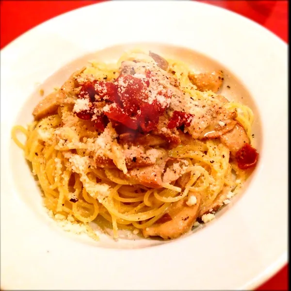 ポルチーニ茸と生ハムのパスタ(o´ω`o)

カリカリの生ハム初めて食べたよ(*´ڡ`●)|engouさん