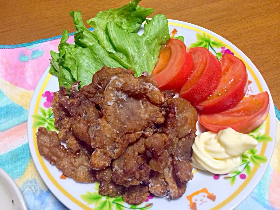 豚肉の竜田揚げ|さっこさん