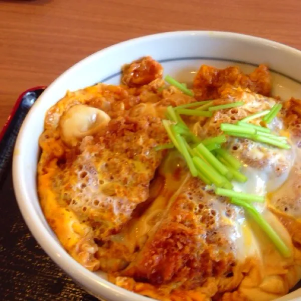 Snapdishの料理写真:ヒレカツ丼♡がっつりうまーいっ⊂（（〃￣ー￣〃））⊃|bouさん