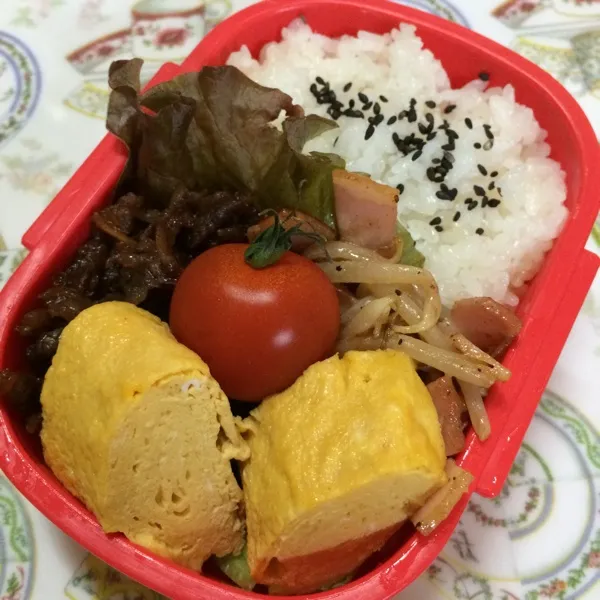 久々のお弁当(・ω・)ノ
今日から学校頑張ろ〜(T_T)|417さん