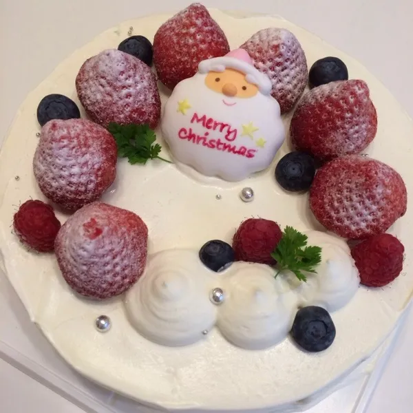 Snapdishの料理写真:いちごのショートケーキ♡
おねえちゃんち用♩|417さん