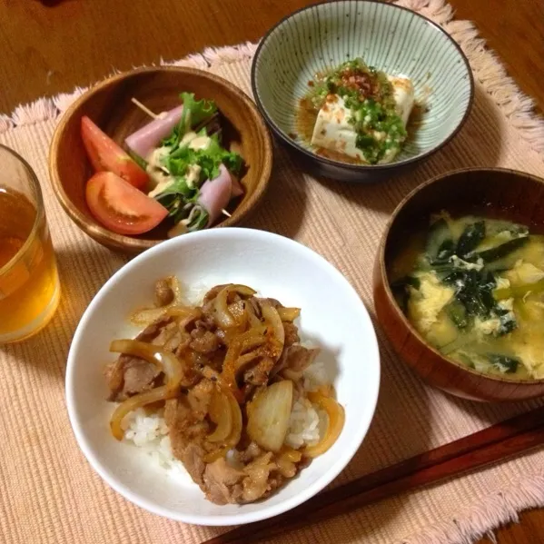 Snapdishの料理写真:焼肉丼☆|さみぃさん