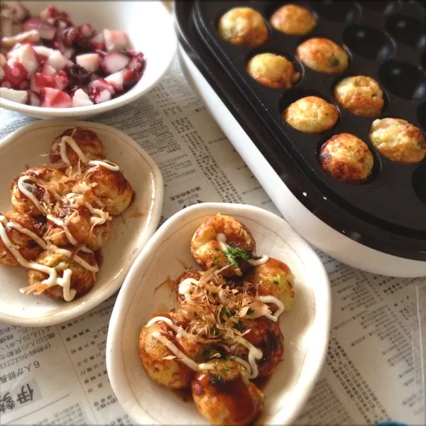 お家たこ焼き（◍›◡ु‹◍)☆
たこ多め☆☆|さみぃさん