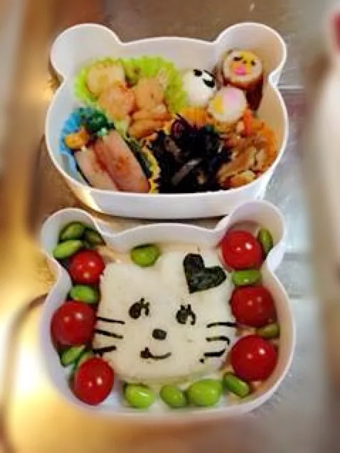 Hello Kitty Bento|Reiny Nemoさん