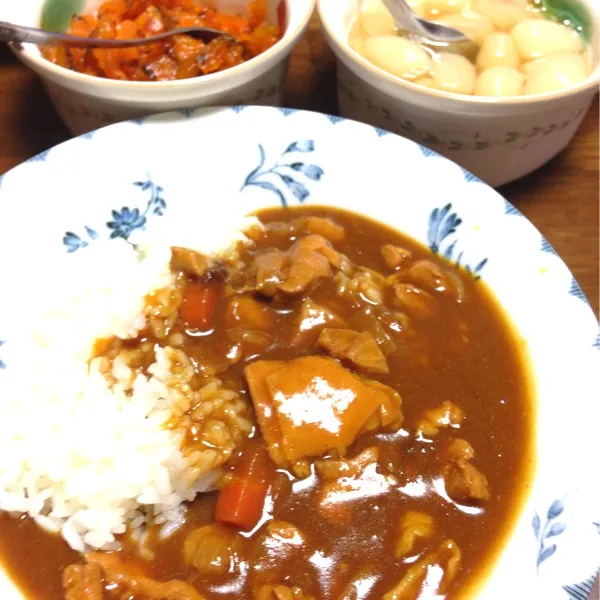 今日の夕食は、カレー(^o^)|tenraiさん