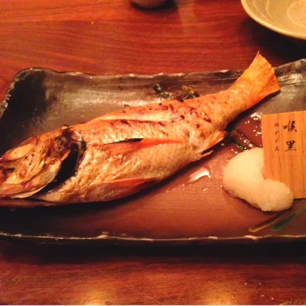 のどぐろの塩焼き、初めて食べたけど、美味しかったです(^｡^)|tenraiさん