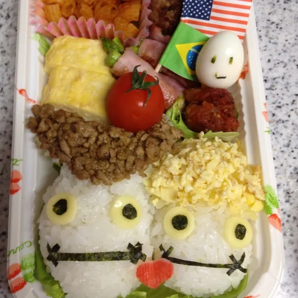 手作りドコモダケ弁当꒰⁎ゝᴗ⁍̴⃛⁎꒱|ayumiさん