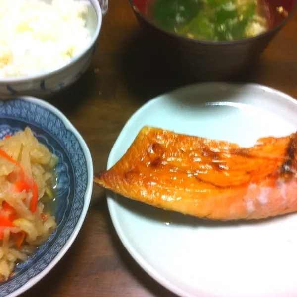 今日の夕食は、朝食のような夕食(^｡^)|tenraiさん