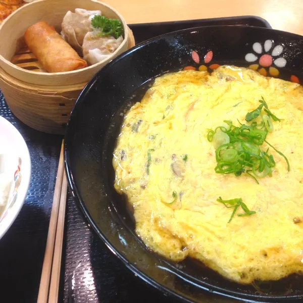 天津麺定食|はっちぃさん