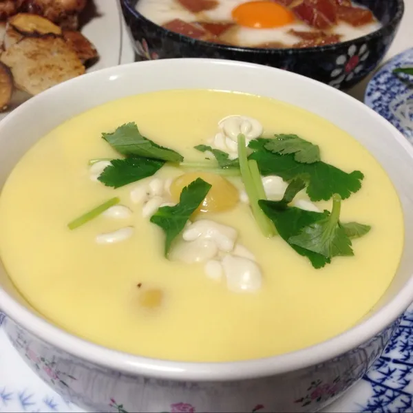 わぁ〜
食べるのが追いつかないやぁ〜
白子の茶碗蒸しなり！
ご飯も炊けたし…
大急ぎぢゃあ〜
( ；´Д｀)|うぉずさん