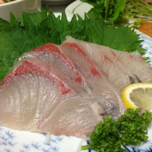 今日の魚はカンパチのお造りなり！
ん〜週に何度食べてるんだろう…
美味しいから良いけどねぇ〜
(=^ェ^=)|うぉずさん