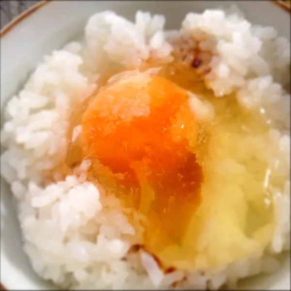 玉子かけご飯、しゅうまい、味噌汁|imi243さん