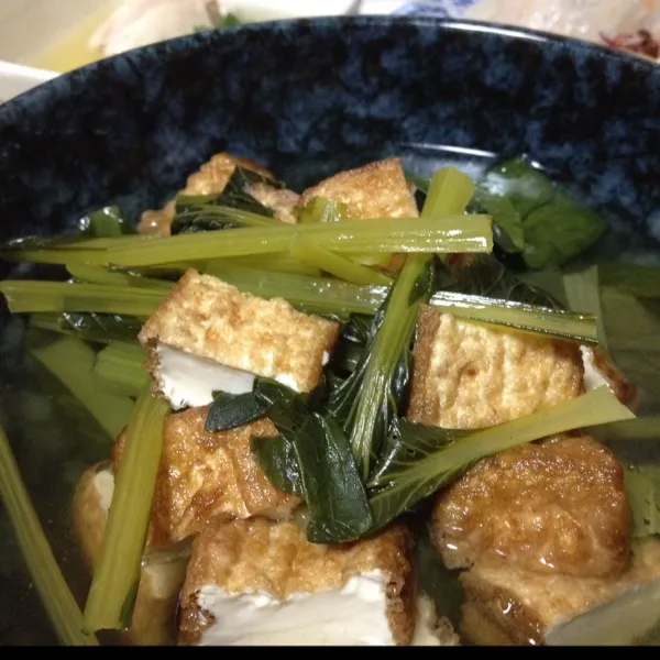 Snapdishの料理写真:厚揚げと菜っぱの炊いたん…
こう言う薄味の煮物はなんとかなるんだけどなぁ〜
(=^ェ^=)|うぉずさん