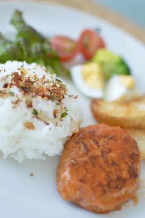 ♡ハンバーグ・ランチ♡|Madokaさん