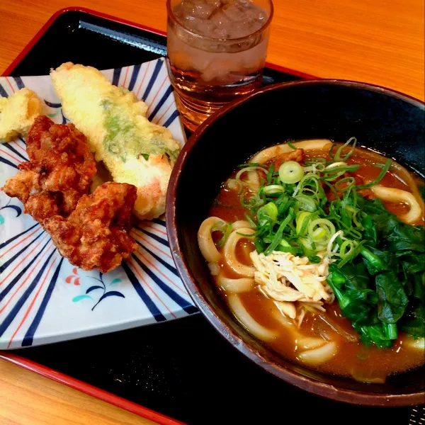 蒸し鶏と菜の花のカレーうどん
梅しそささみ・唐揚げ
この組み合わせハマったかも...(^_^;)|ぃちさん