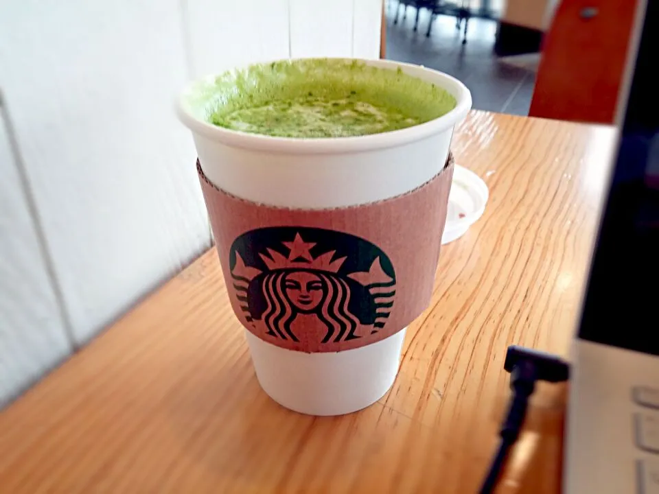 green tea latte &espresso|Yumiさん