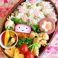 今日の息子のお弁当2014/03/13