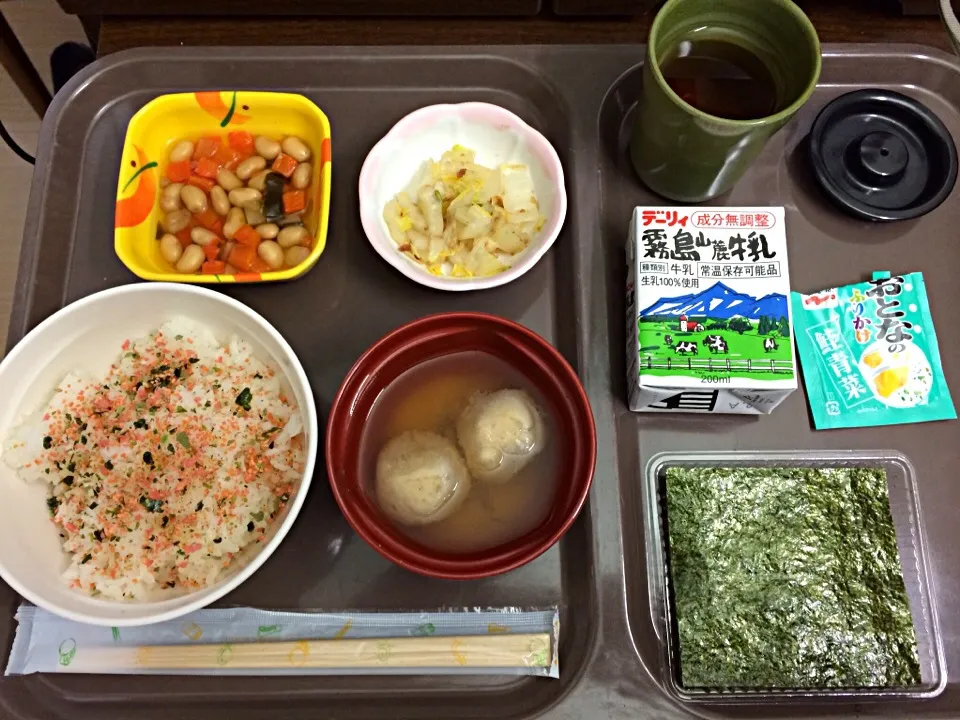 病院食 野菜大豆煮|ばーさんさん