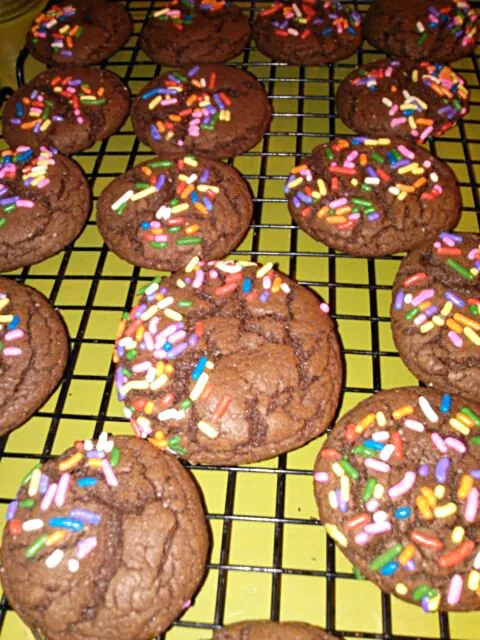 Homemade cake cookies the kids made.|Polly Gelfusoさん