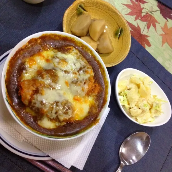 焼きカツカレー！|りなこさん