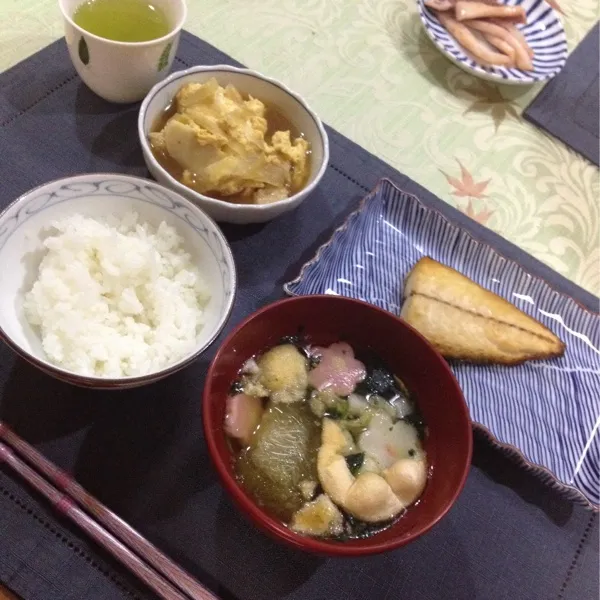 Snapdishの料理写真:今日は仕事にまみれて終わったなー…|りなこさん