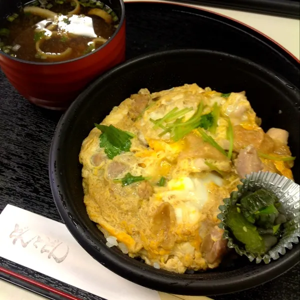 テイクアウトのワンコイン親子丼
うんっなかなか美味しい(●'ｗ'●)
お店で食べたら石焼き親子丼らしい...どんなだろ。|ぃちさん