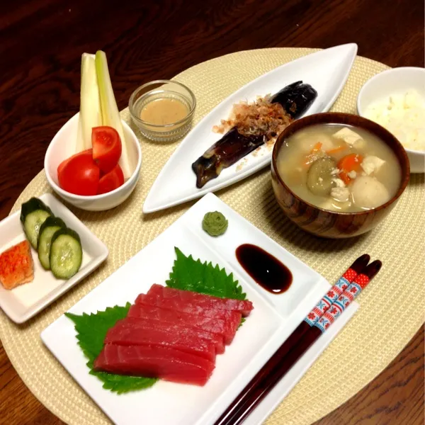 鮪の刺身定食🐟
い・た・だ・き・ます
いただきます( ´͈ 人 `͈ )♡|nonchiさん